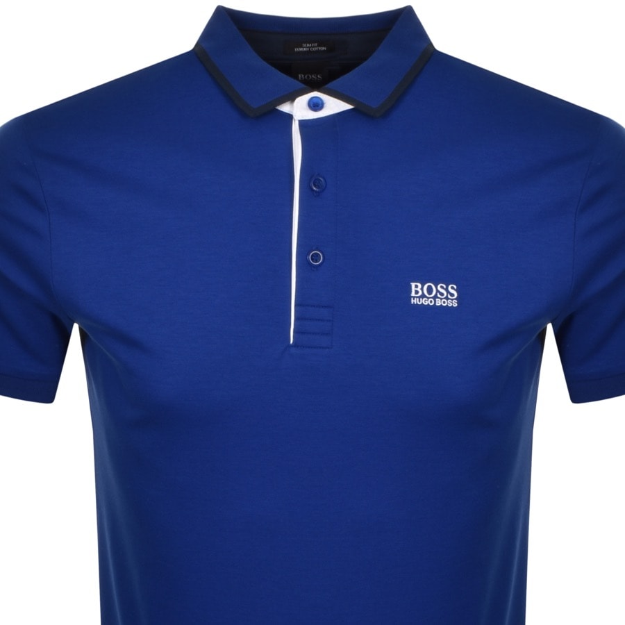 Alternative Image for ProductBOSS Paule 1 Polo T Shirt Blue2